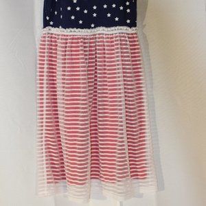 Circo Girls Red/White/Blue Summer Dress